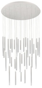 Lampa wisząca wielopunktowa biała Azzardo AZ5749 Ilios 36 Pendant 3-step Dimm LED 160W 3000K