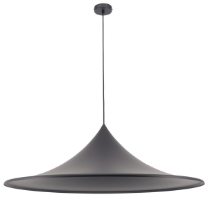 Lampa wisząca stożkowa czarna Azzardo AZ5904 Keldan 90 1xE27