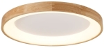 Lampa sufitowa okrągły drewniany plafon Azzardo AZ2698 Silvam LED 50W 3000K 65cm