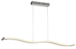 Podłużna pofalowana lampa wisząca listwa ledowa Azzardo AZ1290 Bertone LED 37W 3000K 113cm