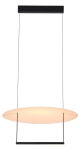 Lampa wisząca nowoczesna biała/czarna Azzardo AZ5638 Portofino 80 LED 39W 3000K