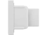 Biała natynkowa zaślepka końcowa do szynoprzewodów 1-fazowych Azzardo AZ4744