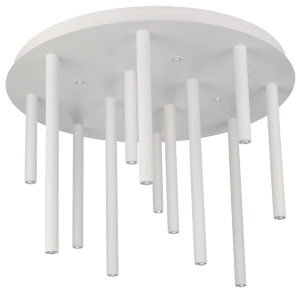 Lampa sufitowa plafon wielopunktowy biały Azzardo AZ5755 Ilios 12 Top 3-step Dimm LED 64W 3000K