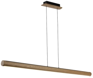 Drewniana podłużna lampa wisząca listwa ledowa Azzardo AZ2701 Albero LED 50W 3000K 123cm