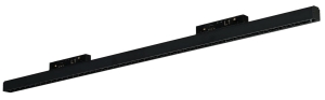 Czarny reflektor diodowy na szynoprzewód magnetyczny ściemnialny i na dwa obwody Azzardo AZ6243 Alfa 2Line Kira LED 48W 3000/4000/6000K 86,6cm 24stopnie