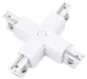 Biały łącznik X zasilający do szynoprzewodów natynkowych 3-fazowych Azzardo AZ4279 3Line