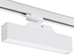 Biała regulowana lampa listwa 29cm na szynoprzewód 3-fazowy Azzardo AZ4564 3Line Linnea LED CCT 12W 3000K-6000K 120stopni