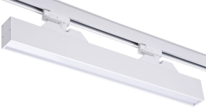 Biała regulowana lampa listwa 57cm na szynoprzewód 3-fazowy Azzardo AZ4566 3Line Linnea LED CCT 24W 3000K-6000K 120stopni