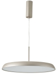 Lampa wisząca okrągła szampańska Azzardo AZ5816 Clara Pendant 60 CCT Switch Dimm LED 50W 3000/4000/6000K