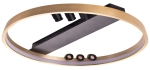 Lampa sufitowa plafon pierścień złoty/czarny Azzardo AZ5833 Serafino Top 80 3-step Dimm LED 43W 3000K 82cm
