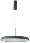 Lampa wisząca okrągła czarna Azzardo AZ5815 Clara Pendant 60 CCT Switch Dimm LED 50W 3000/4000/6000K