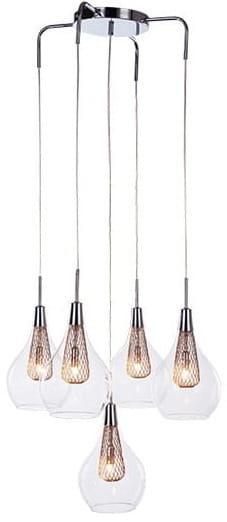 Lampa Azzardo Elektra  AZ1690  chrom - elektra-5-azzardo.jpg