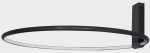 Lampa sufitowa plafon pierścień czarny Azzardo AZ6201 Vincent 60 BK LED 48W 3000/4000/6000K 59cm