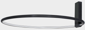 Lampa sufitowa plafon pierścień czarny Azzardo AZ6201 Vincent 60 BK LED 48W 3000/4000/6000K 59cm