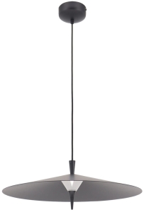 Lampa wisząca stożkowa czarna Azzardo AZ5905 Stig BK LED 12W 3000K
