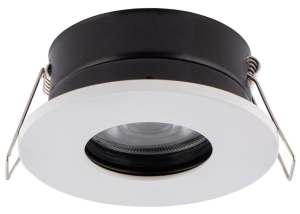 Biała okrągła lampa podtynkowa oczko wodoodporne Nowodvorski 8375 Golf GU10 IP54 8,3cm