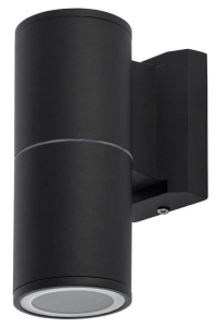 Czarna zewnętrzna lampa ścienna kinkiet elewacyjny walec Nowodvorski 8331 Exe GU10 IP54