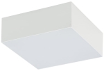 Biała lampa sufitowa kwadratowy plafon Nowodvorski 10420 Lid Square LED 15W 3000K 4cm x 11cm