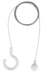 Biały zestaw do zawieszenia lampy Picnic 8178 Nowodvorski 8107 219cm