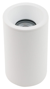 Biała wodoszczelna lampa sufitowa tuba walec spot Nowodvorski 8362 Alpha GU10 IP54 8,5cm x 13,5cm