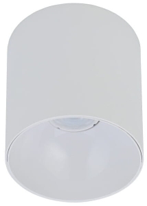 Biała lampa sufitowa punktowa walec tuba Nowodvorski 8222 Point Tone GU10 12,5cm x 12,7cm