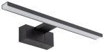 Czarny kinkiet łazienkowy nad lustro Nowodvorski 10676 Cezanne S LED 8W 4000K IP44 40cm