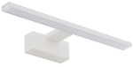 Biały kinkiet łazienkowy nad lustro Nowodvorski 10672 Cezanne S LED 8W 3000K IP44 40cm