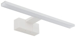 Biały kinkiet łazienkowy nad lustro Nowodvorski 10683 Cezanne S LED 8W 4000K IP44 40cm