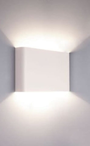 Lampa ścienna Kinkiet płaski Nowodvorski 9708 Haga 2xG9 15x25x4,5cm biały