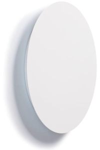 Biały płaski kinkiet lampa ścienna okrągła Nowodvorski 7637 Ring Led S 7W 3000K 15cm