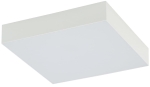 Biała lampa sufitowa kwadratowy plafon Nowodvorski 10431 Lid Square LED 35W 4000K 4cm x 21cm