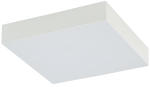 Biała lampa sufitowa kwadratowy plafon Nowodvorski 10431 Lid Square LED 35W 4000K 4cm x 21cm