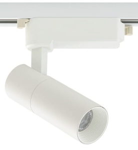 Biały reflektor na szynę 1-fazową Nowodvorski 10374 Tinos LED 20W 3000K 36stopni