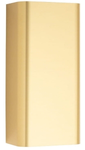 Złota lampa ścienna kinkiet Nowodvorski 10455 Bergen 2xGU10