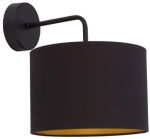 Lampa ścienna kinkiet z czarno złotym abażurem Nowodvorski 9084 Alice B E27