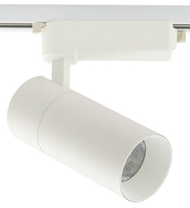 Biały reflektor na szynę 1-fazową Nowodvorski 10380 Tinos LED 30W 4000K 36stopni