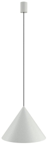 Szara lampa wisząca klosz stożek Nowodvorski 10878 Zenith M GU10 35cm x 130cm