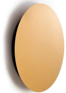 Złoty okrągły kinkiet lampa ścienna koło Nowodvorski 10350 Ring LED M 10W 3000K 25cm