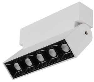 Biało czarna lampa sufitowa reflektor Nowodvorski 10070 Focus Mini LED 10W 4000K