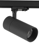 Czarny reflektor na szynę 3-fazową CTLS Nowodvorski 10398 Tinos LED 30W 3000K 36stopni