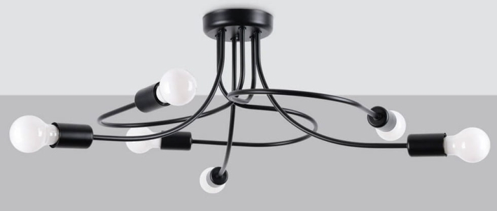 Lampa Sollux Lighting Levar SL.1456 czarny - aa9741ada51f5373af1eab6bbac9ba48