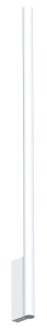 Biała lampa ścienna kinkiet smukły walec Nowodvorski 10826 Laser Wall XL 2xG9 78cm