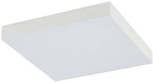 Biała lampa sufitowa kwadratowy plafon Nowodvorski 10432 Lid Square LED 50W 4000K 4cm x 30cm