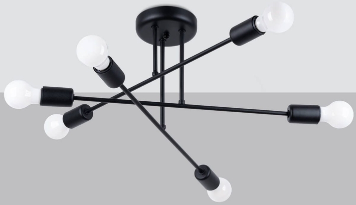 Lampa Sollux Lighting Norah SL.1453 czarny - d895042ce1e640bb7dcfd0a3f59ffd9c