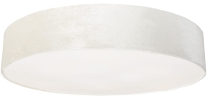 Kremowa okrągła lampa sufitowa plafon Nowodvorski 8957 Laguna Cream IV 4xE27 65cm x 14cm