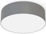 Szary okrągły plafon z białym spodem Nowodvorski 9682 Cameron IV 4xE27 65cm x 18,5cm