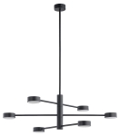Czarna lampa wisząca z rozległymi ramionami Nowodvorski 7946 Orbit 6xGX53 85cm x 84cm