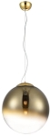 Lampa wisząca złota szklana kula Azzardo AZ3132 Iris E27 30cm