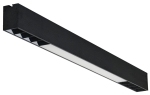 Lampa sufitowa listwa czarna Azzardo AZ5662 Linelio Mix 120 CCT Dimm LED 40W 3000/4000/6000K 120cm