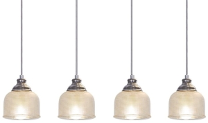 Lampa wisząca z czterema kloszami nad stół Azzardo AZ2111 Mora 4xE27 86cm